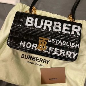 Burberry Horseferry Quilted Lola Handbag Limited